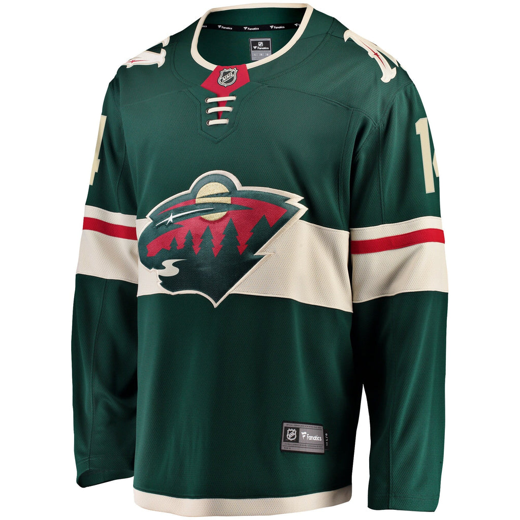 Minnesota Wild Joel Eriksson Ek Fanatics Green Breakaway Jersey