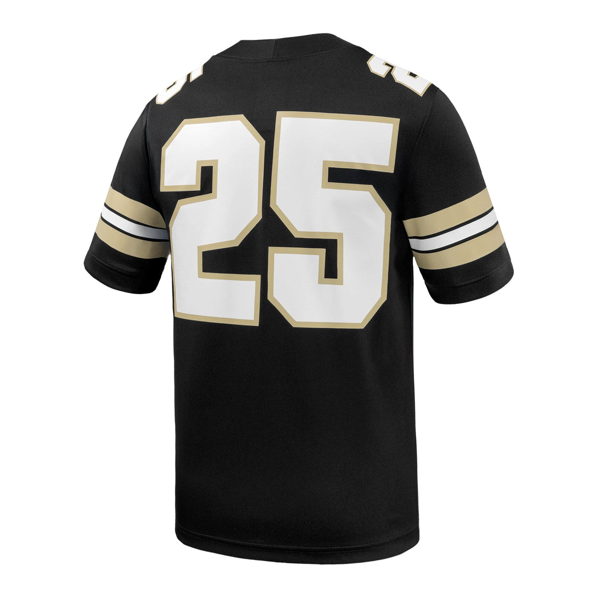 Nike #25 Black Purdue Boilermakers Game Football Jersey