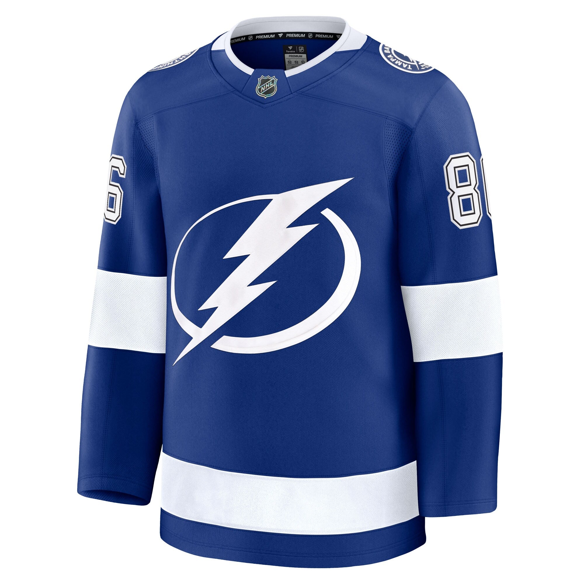 Tampa Bay Lightning Nikita Kucherov Fanatics Blue Home Premium Jersey