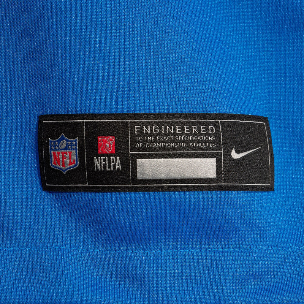 Detroit Lions Isiah Pacheco Nike Blue Team Game Jersey