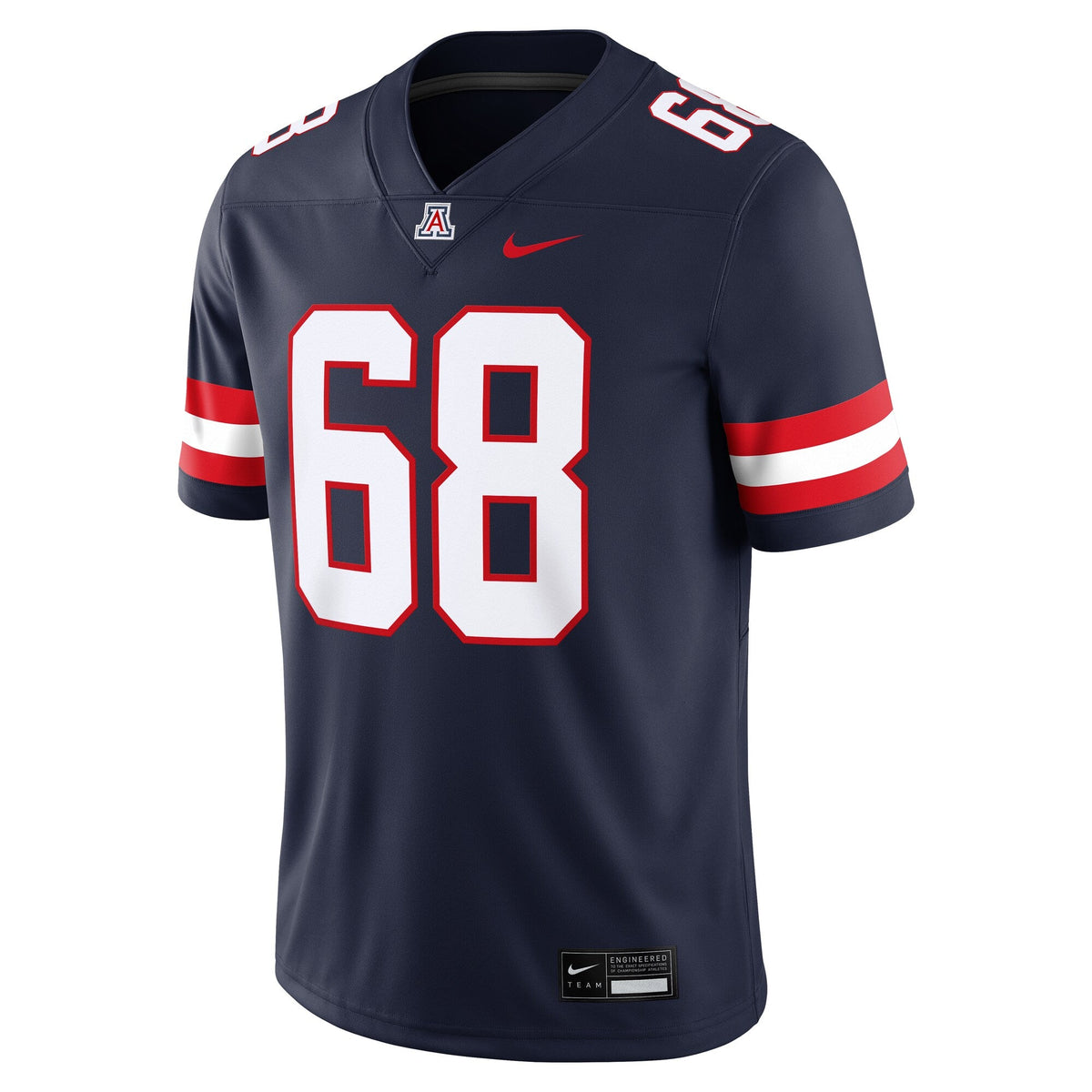 Nike Tedy Bruschi Navy Arizona Wildcats Home Game Jersey