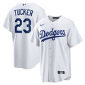Los Angeles Dodgers Kyle Tucker Nike White Home Replica Jersey