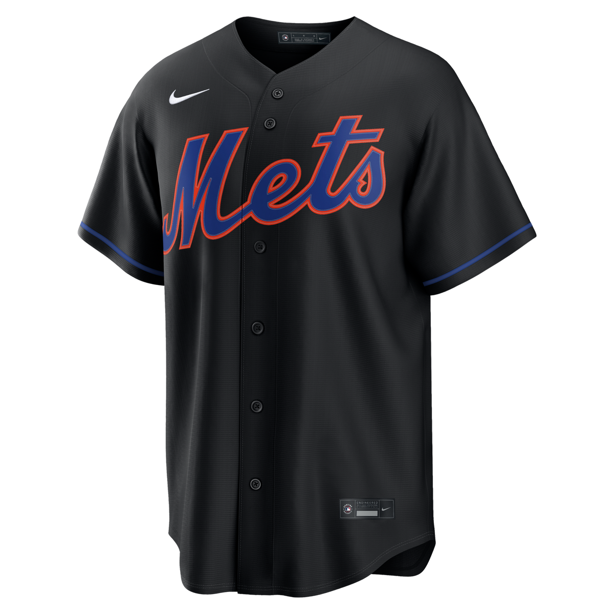 New York Mets Francisco Lindor Nike Black Alternate Replica Jersey