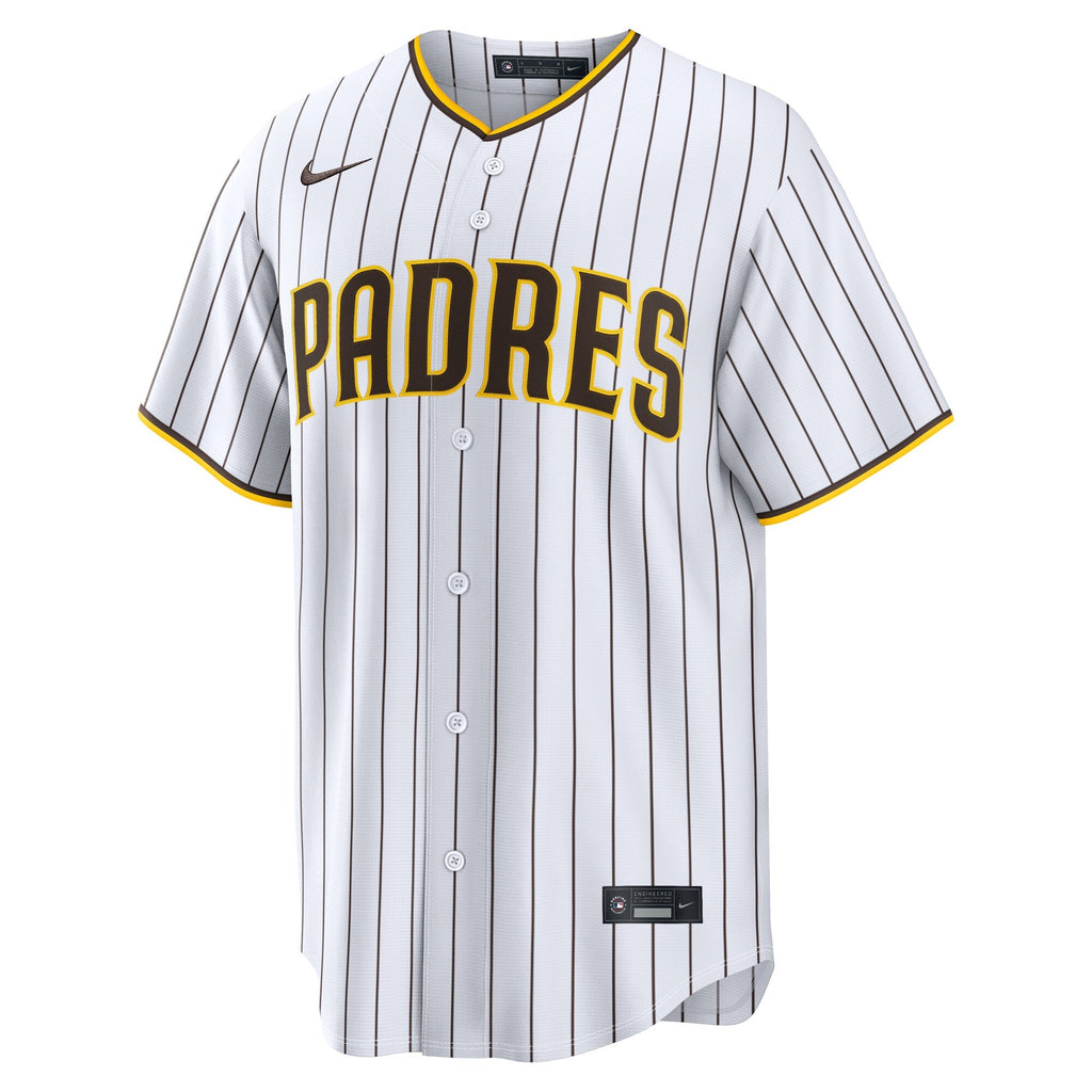 San Diego Padres Manny Machado Nike White Home Replica Player Jersey