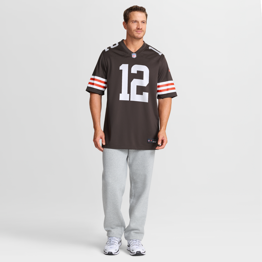 Cleveland Browns Denzel Boston Nike Brown Game Jersey