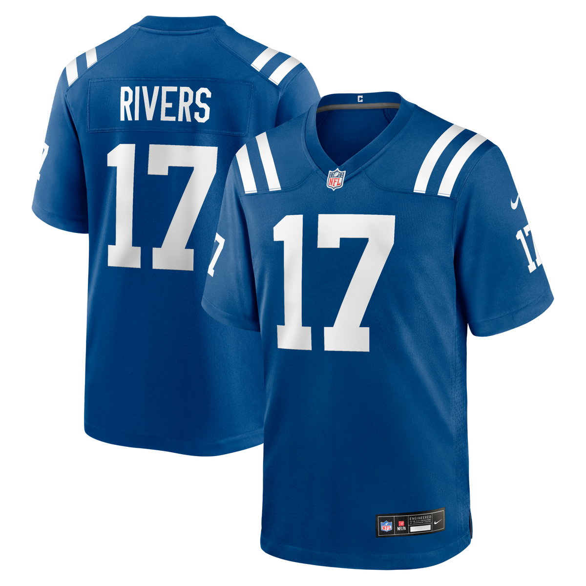 Indianapolis Colts Philip Rivers Nike Royal Game Jersey