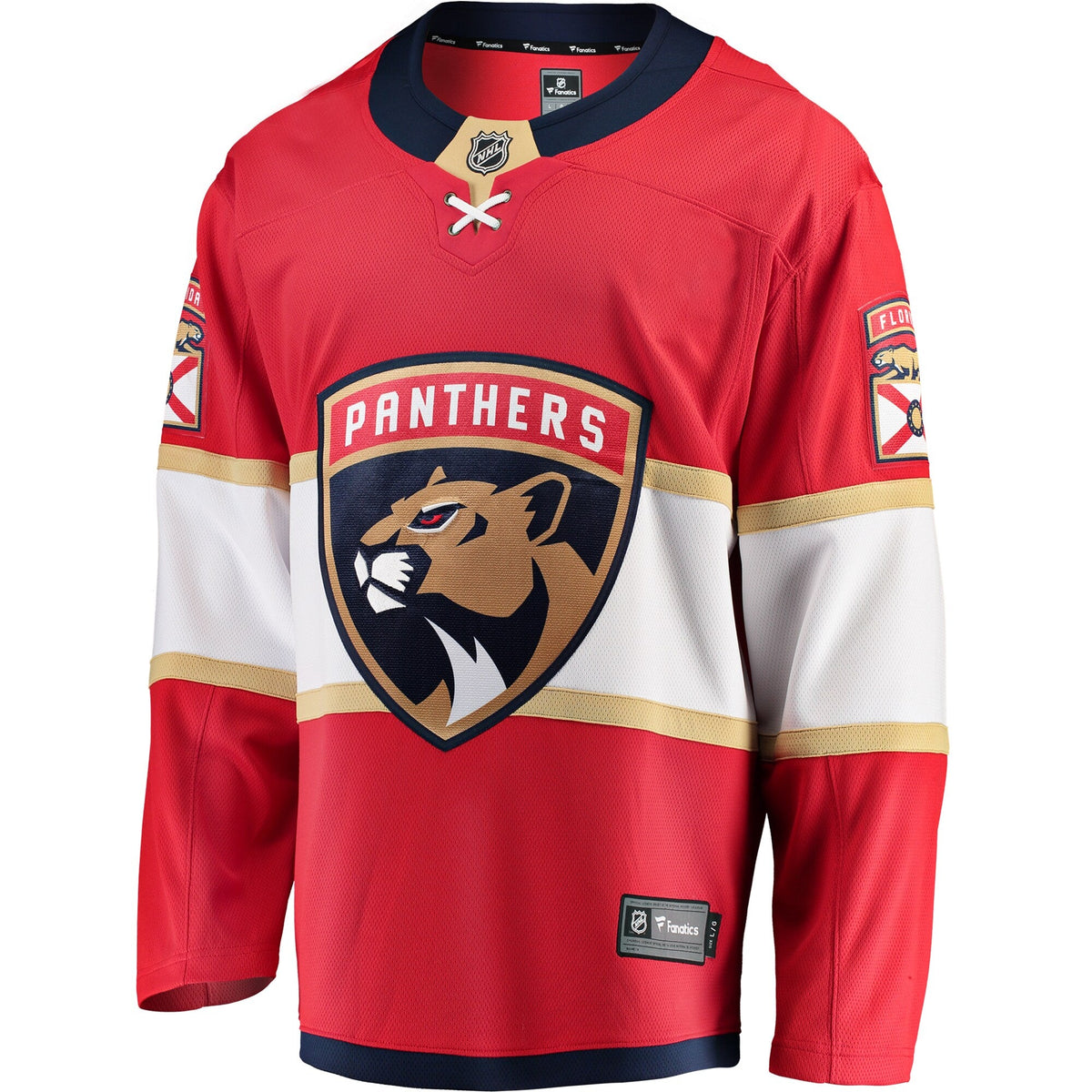 Florida Panthers Fanatics Red Breakaway Home Jersey