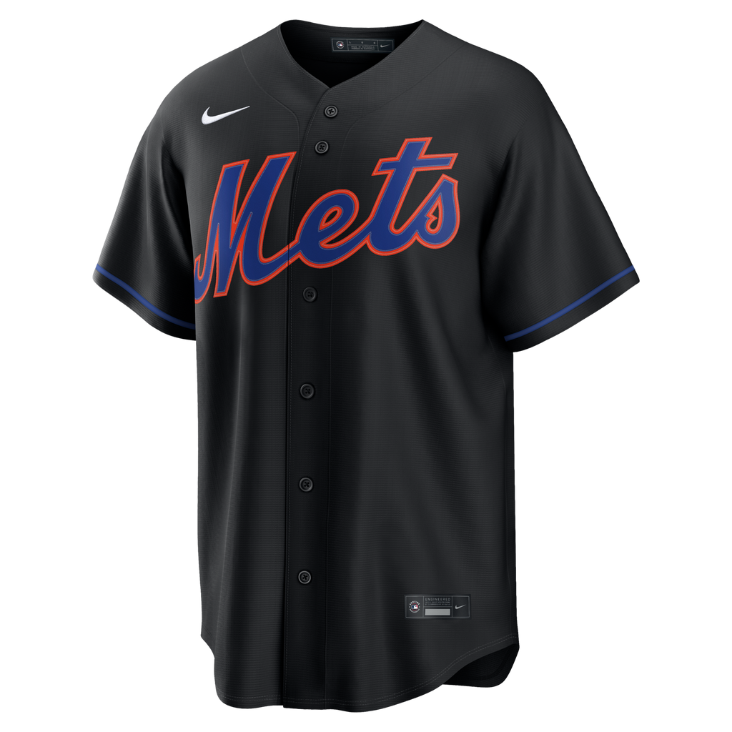 New York Mets Juan Soto Nike Black Alternate Replica Jersey