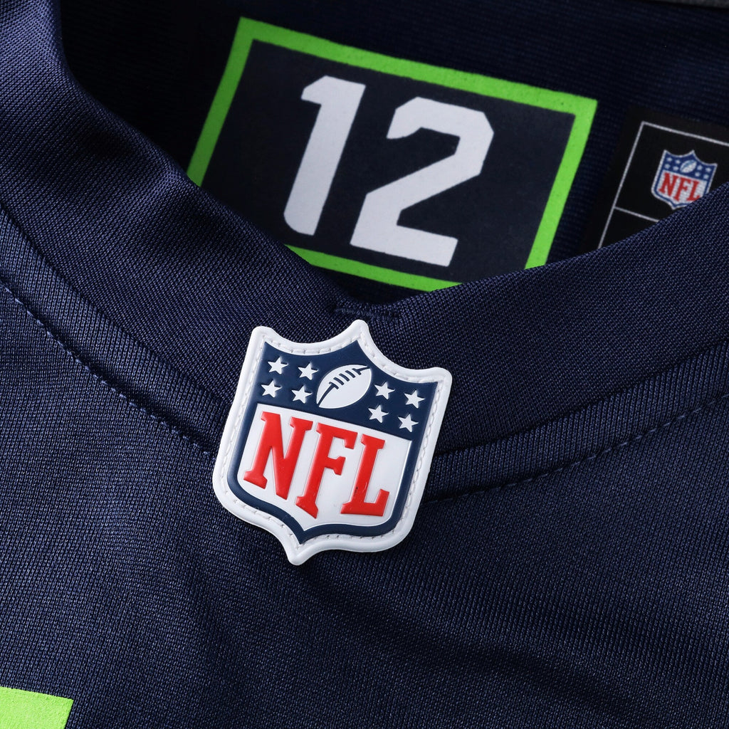 Seattle Seahawks Leonard Williams Nike College Navy Game Jersey