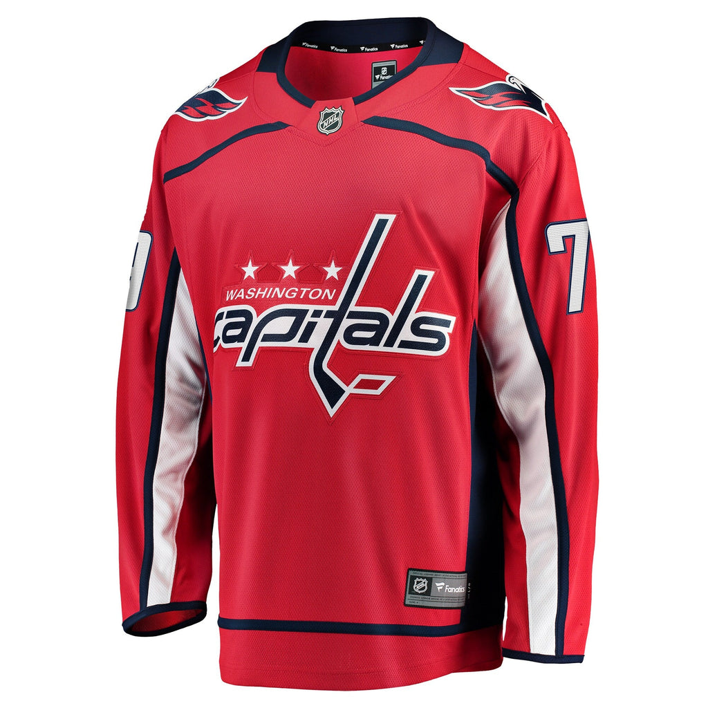 Washington Capitals Charlie Lindgren Fanatics Red Home Breakaway Player Jersey