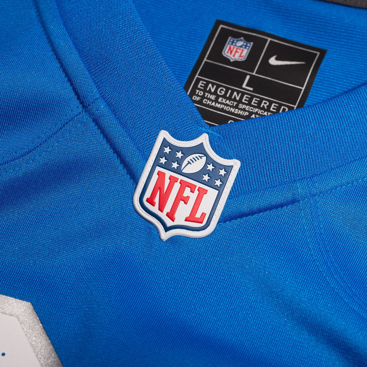 Detroit Lions Aidan Hutchinson Nike Blue Game Jersey