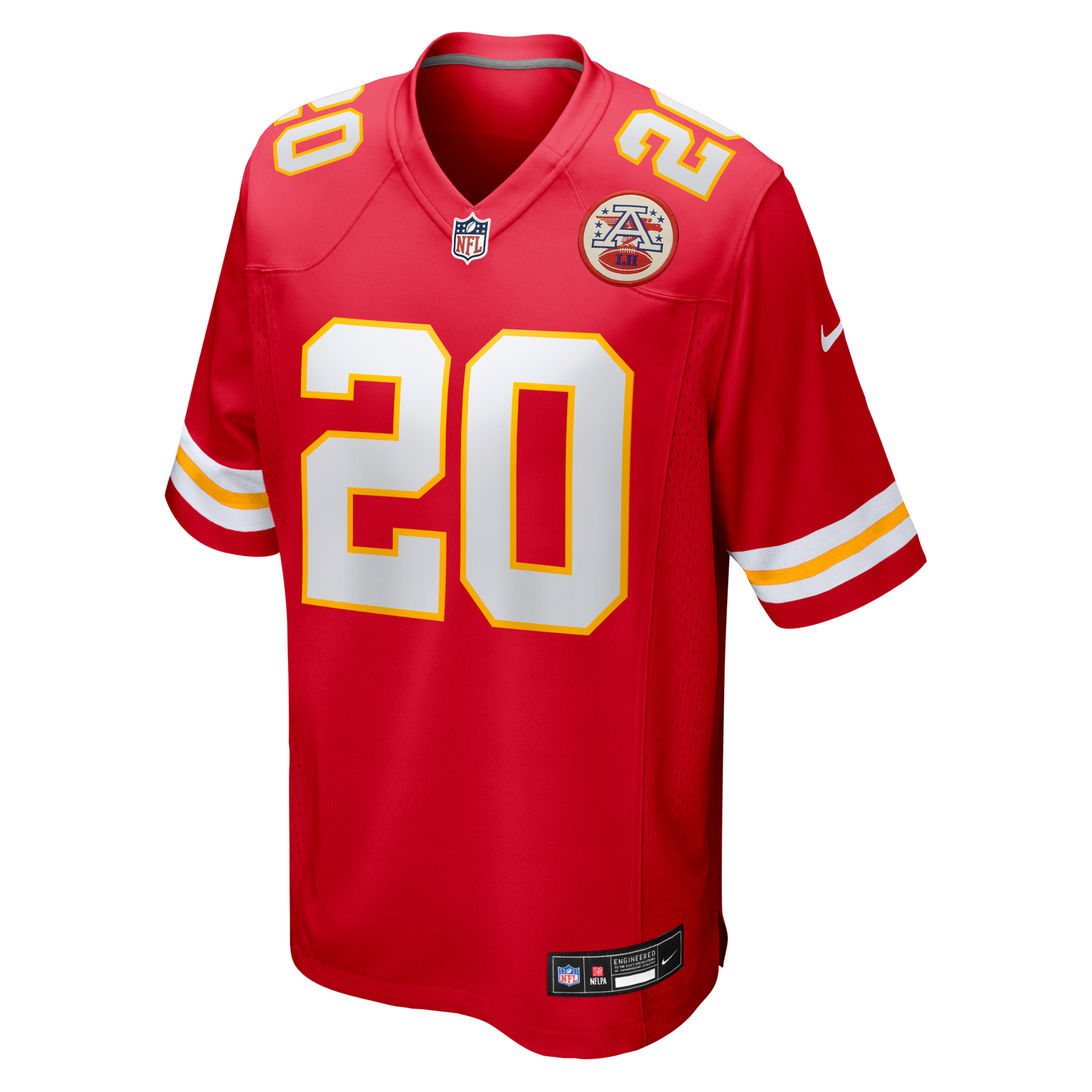 Kansas City Chiefs Justin Reid Nike Red Game Jersey