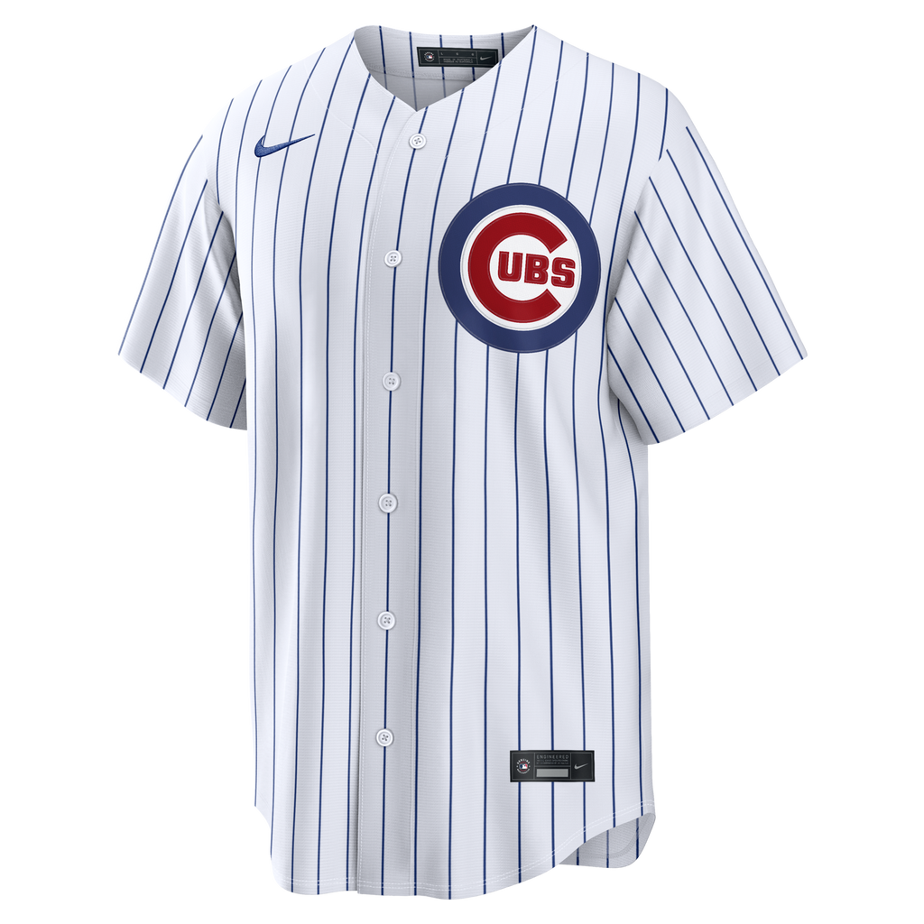 Chicago Cubs Michael Busch Nike White Home Replica Jersey