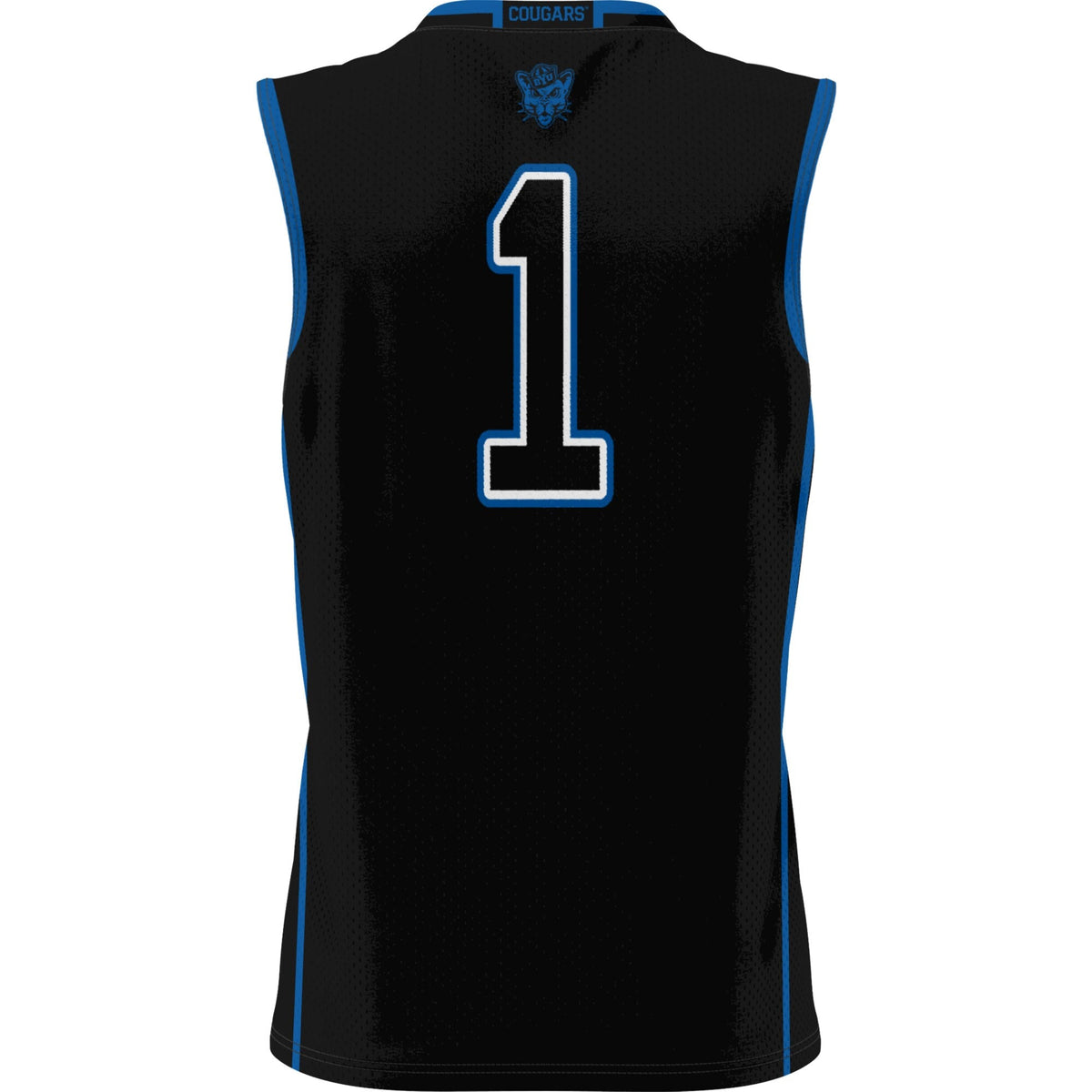 Male GameDay Greats #1 Black BYU Cougars Lightweight Basketball Jersey