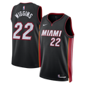 Miami Heat Nike Icon Edition Swingman Jersey - Black - Andrew Wiggins