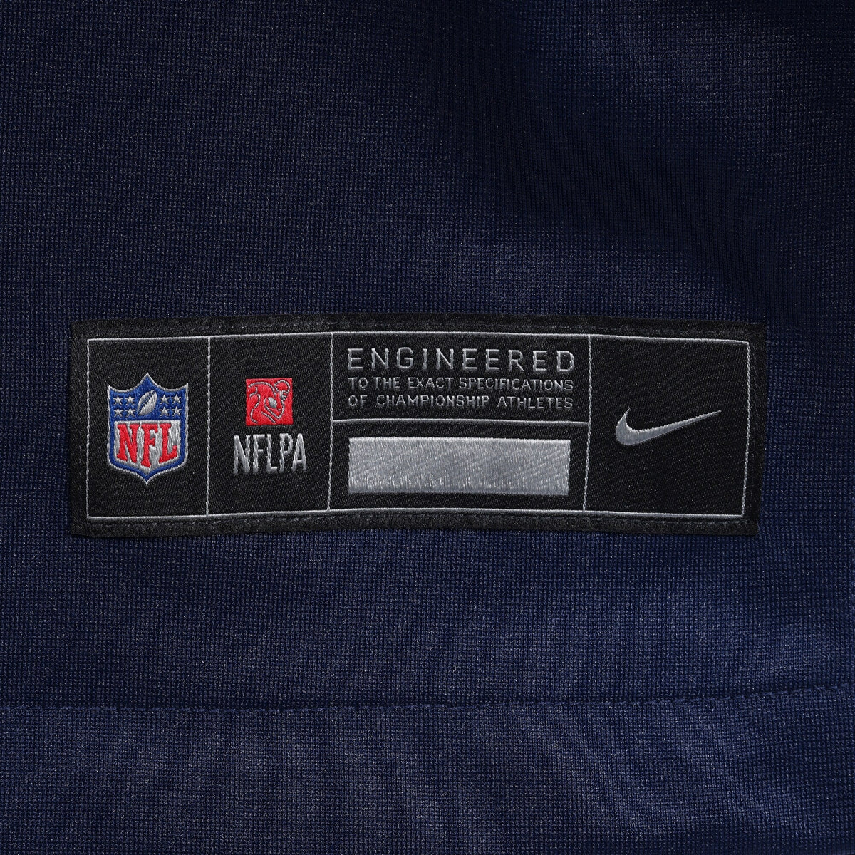 New England Patriots A.J. Brown Nike Navy Team Game Jersey