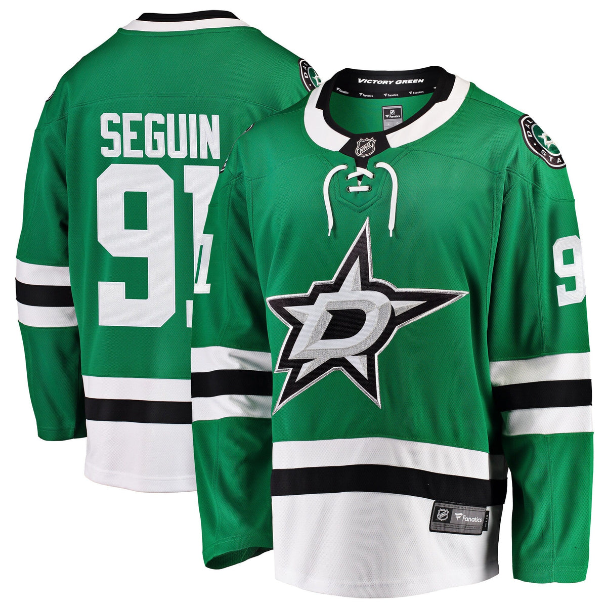 Dallas Stars Tyler Seguin Fanatics Green Breakaway Player Jersey