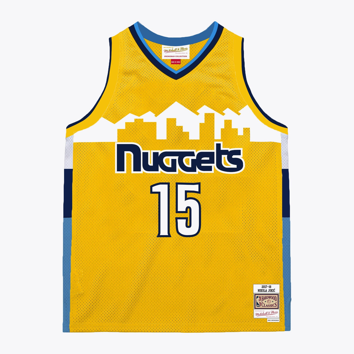 Denver Nuggets Mitchell & Ness Swingman Jersey 2017 Nikola Jokic