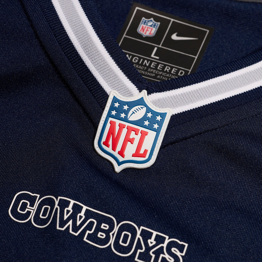 Dallas Cowboys Number 1 Dad Nike Navy Game Jersey