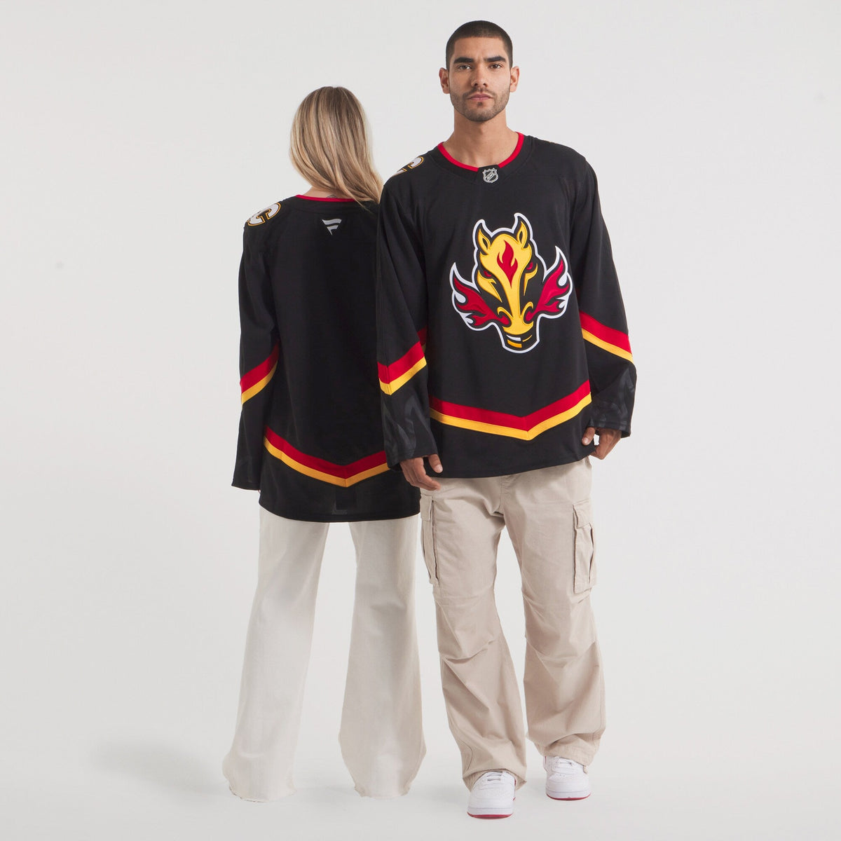 Calgary Flames Fanatics Black Alternate Premium Jersey