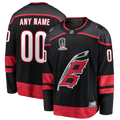 Carolina Hurricanes Fanatics Black 2026 Stanley Cup Champions Home Breakaway Custom Jersey
