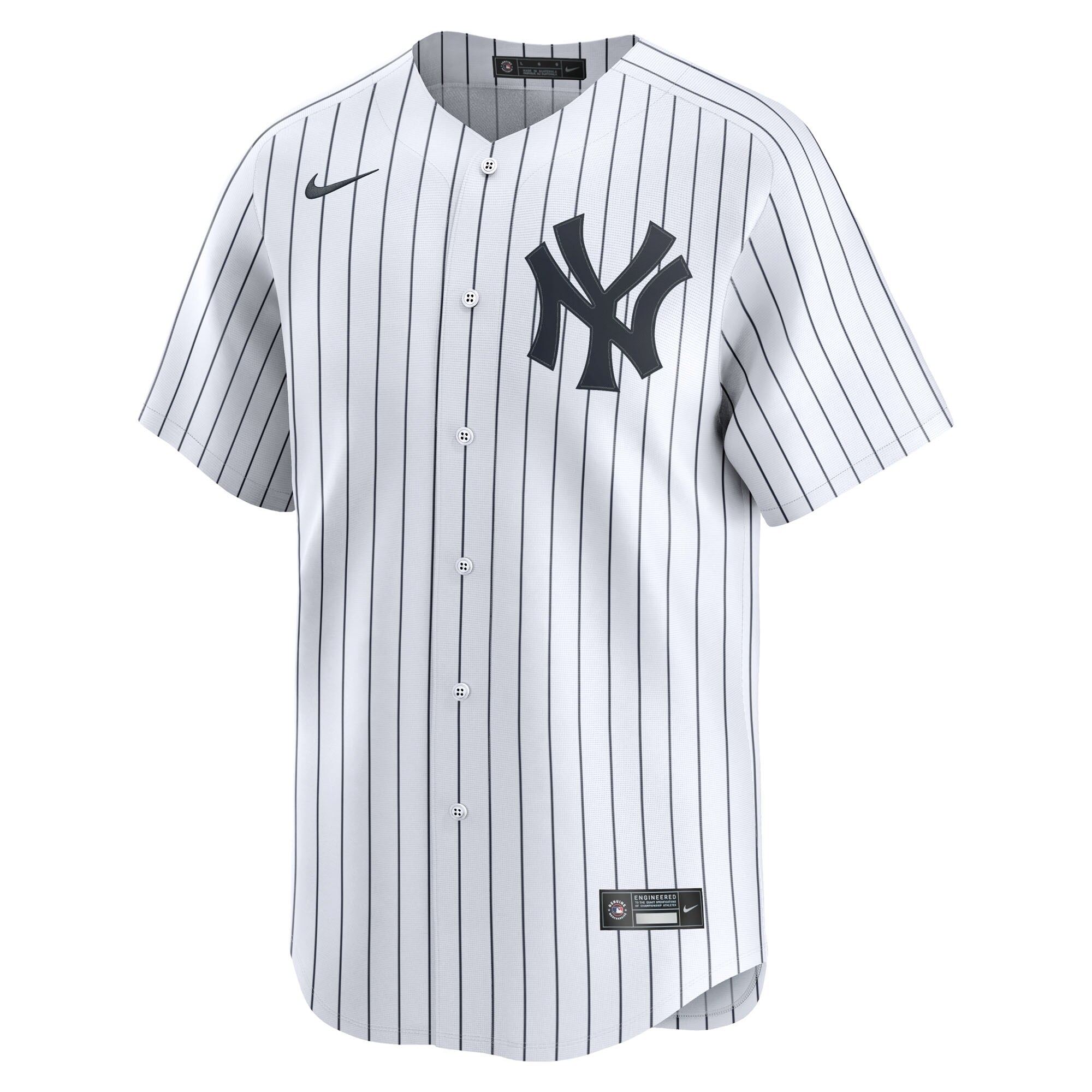 New York Yankees Mickey Mantle Nike White Home Limited Player Jersey