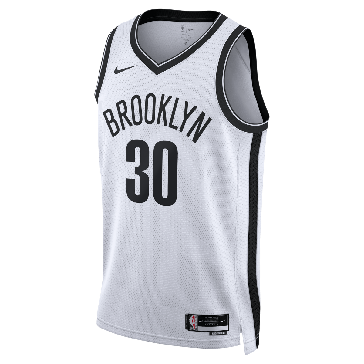 Brooklyn Nets Nike Association Edition Swingman Jersey - White - Julius Randle