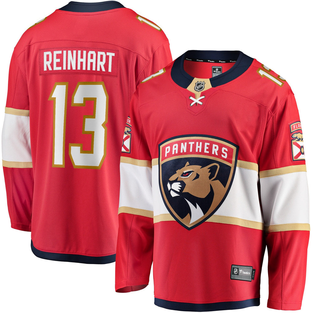 Florida Panthers Sam Reinhart Fanatics Red Breakaway Player Jersey