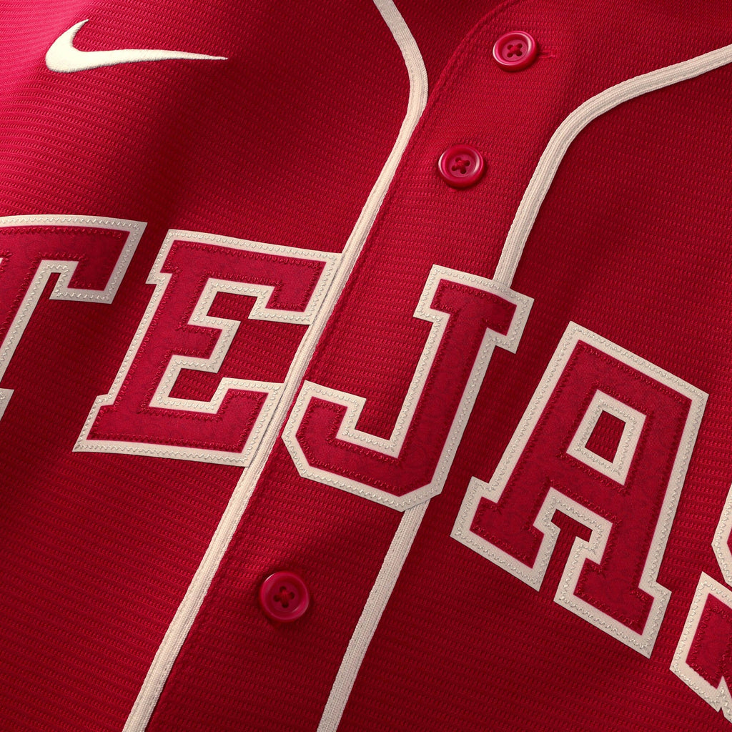 Texas Rangers Josh Jung Nike Red 2026 City Connect Stadium Jersey