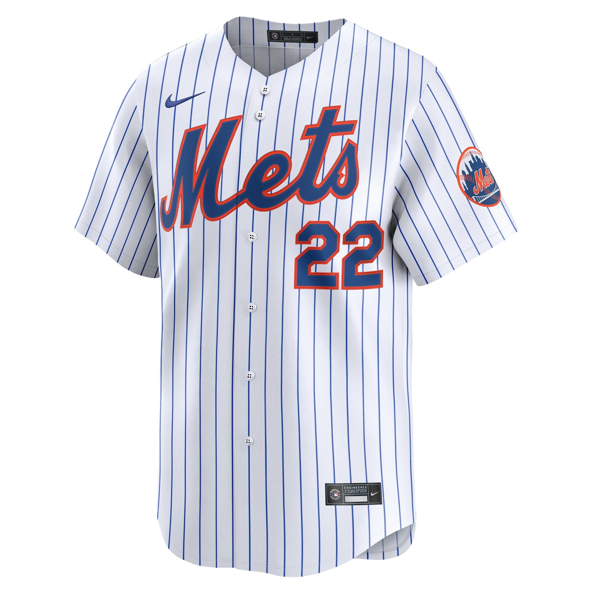 New York Mets Juan Soto Nike White Home Limited Jersey