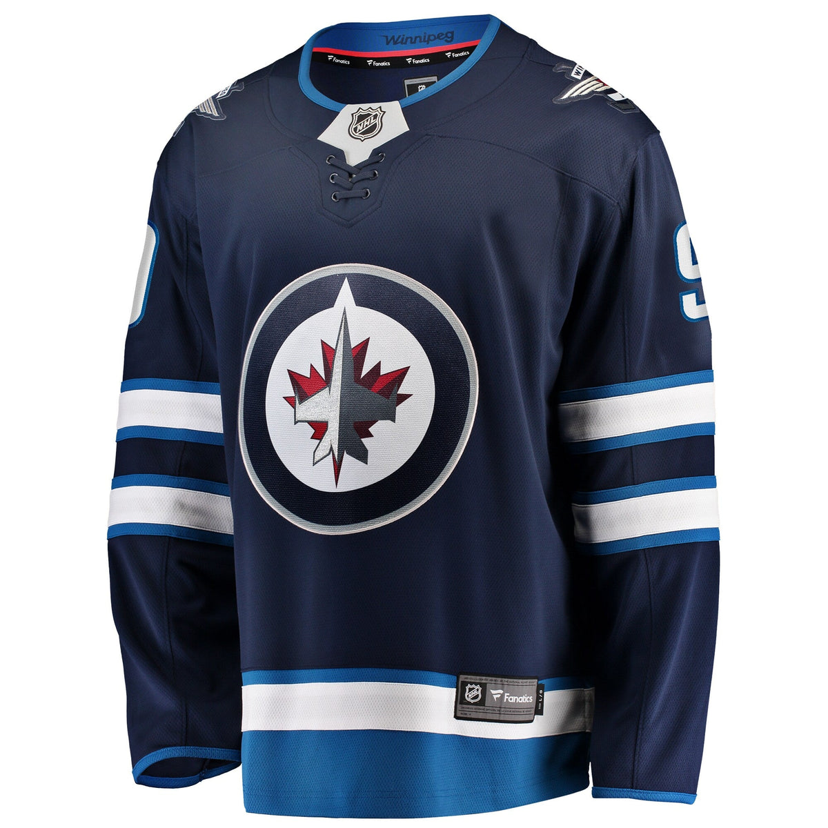 Winnipeg Jets Alex Iafallo Fanatics Navy Home Premier Breakaway Player Jersey