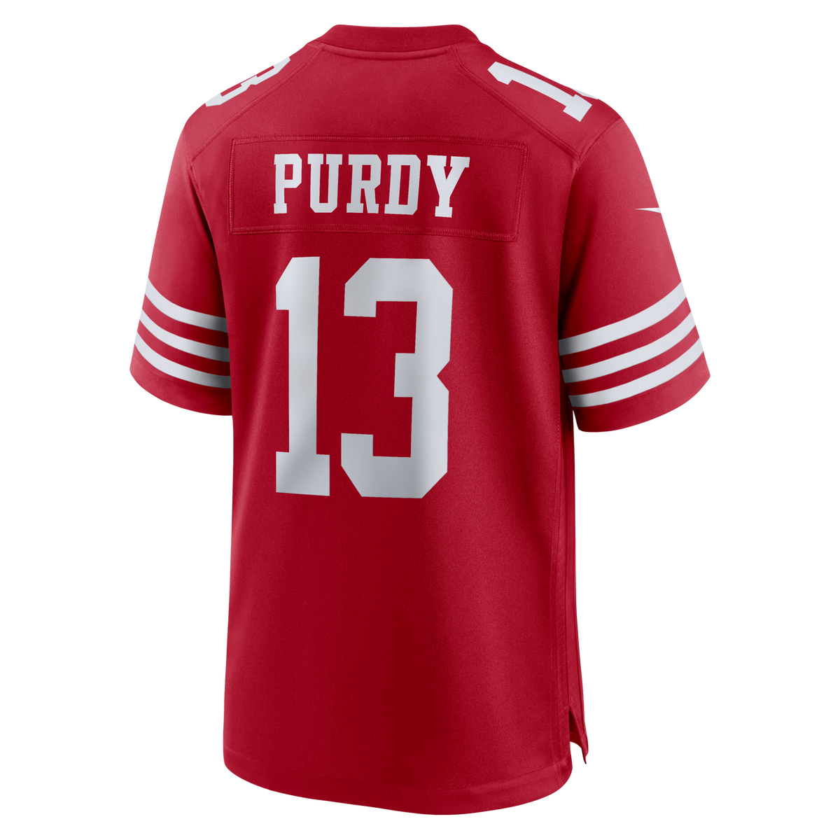 San Francisco 49ers Brock Purdy Nike Scarlet 80th Anniversary Game Jersey