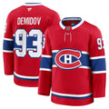 Montreal Canadiens Ivan Demidov Fanatics Red Home Premium Jersey