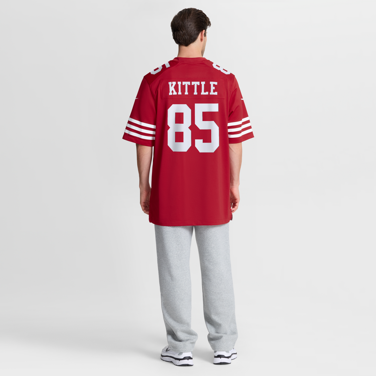 San Francisco 49ers George Kittle Nike Scarlet Player Game Jersey