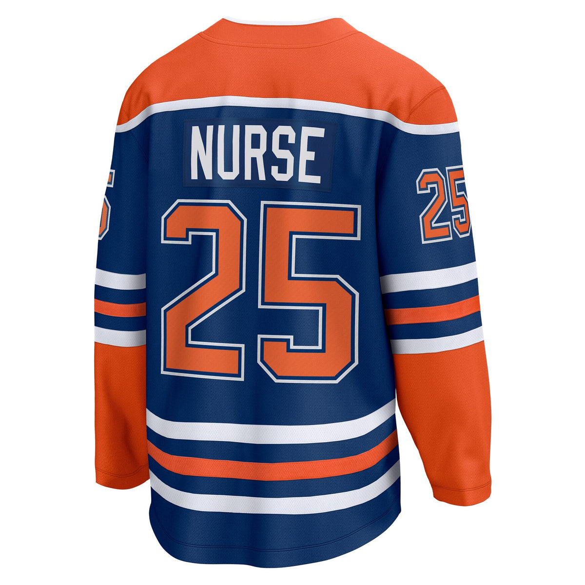 Edmonton Oilers Darnell Nurse Fanatics Royal Home Breakaway Player Jersey