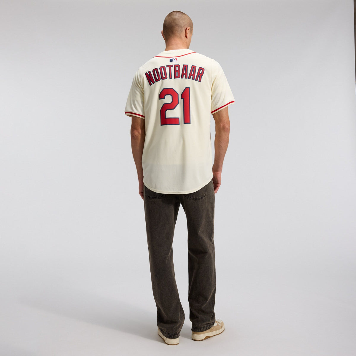 St. Louis Cardinals Lars Nootbaar Nike Cream Alternate 2 Limited Jersey