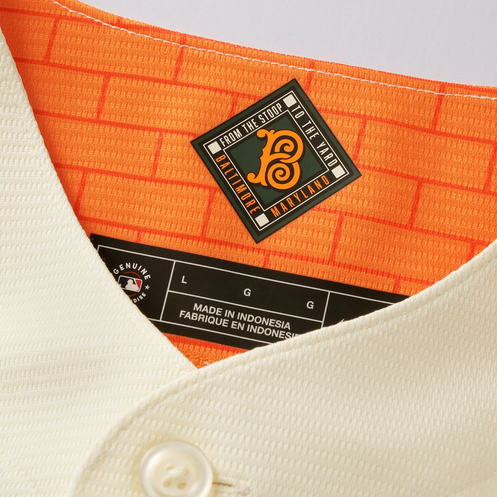 Baltimore Orioles Pete Alonso Nike Cream 2026 City Connect Stadium Jersey