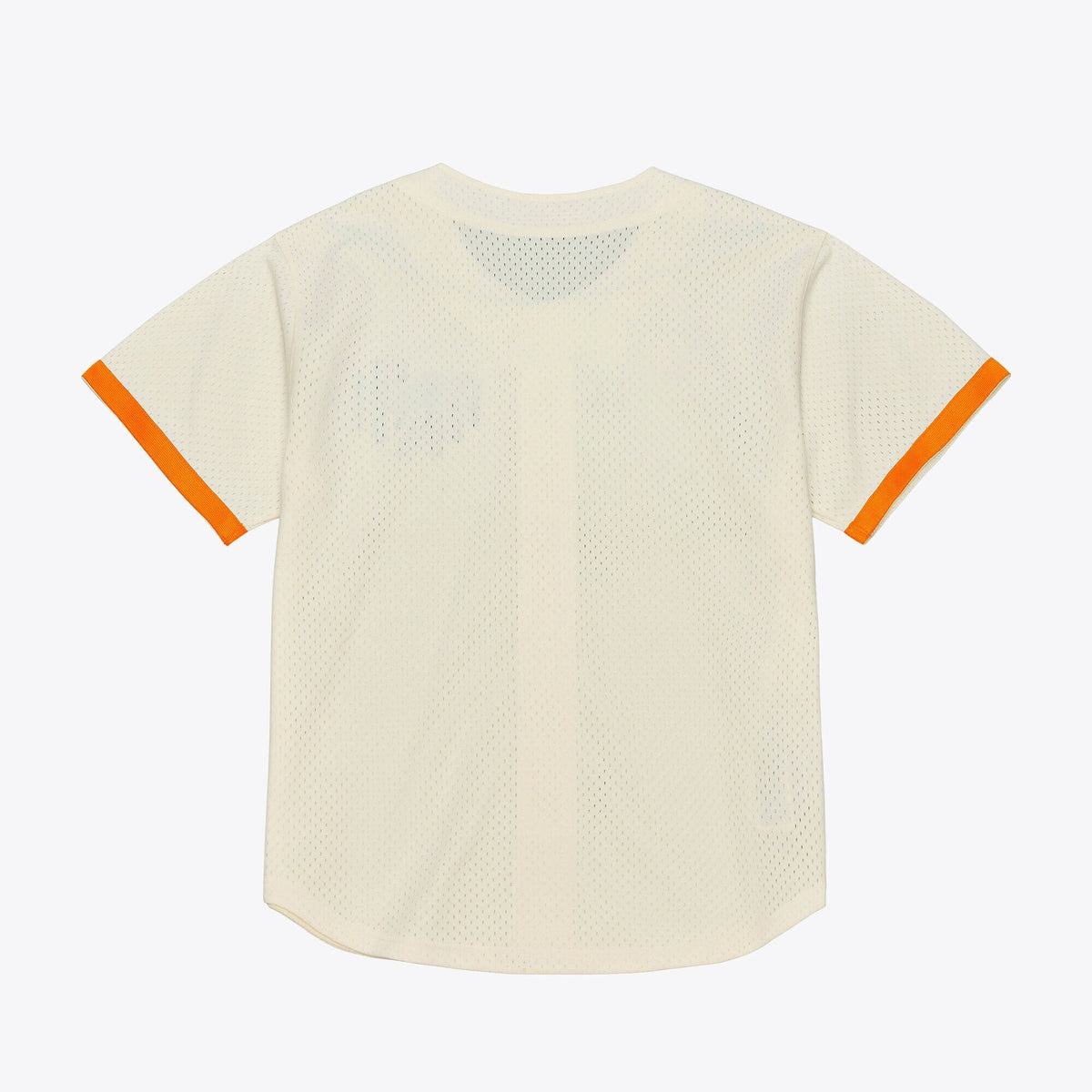 Mitchell & Ness Cream Tennessee Volunteers Mesh Button-Up Batting Practice Baseball Jersey
