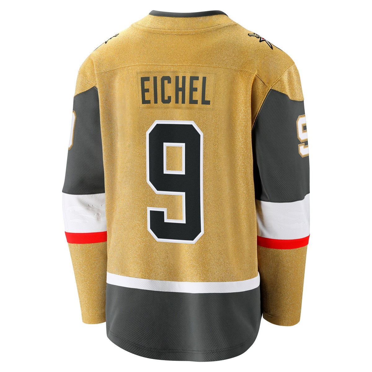 Vegas Golden Knights Jack Eichel Fanatics Gold Home Breakaway Jersey