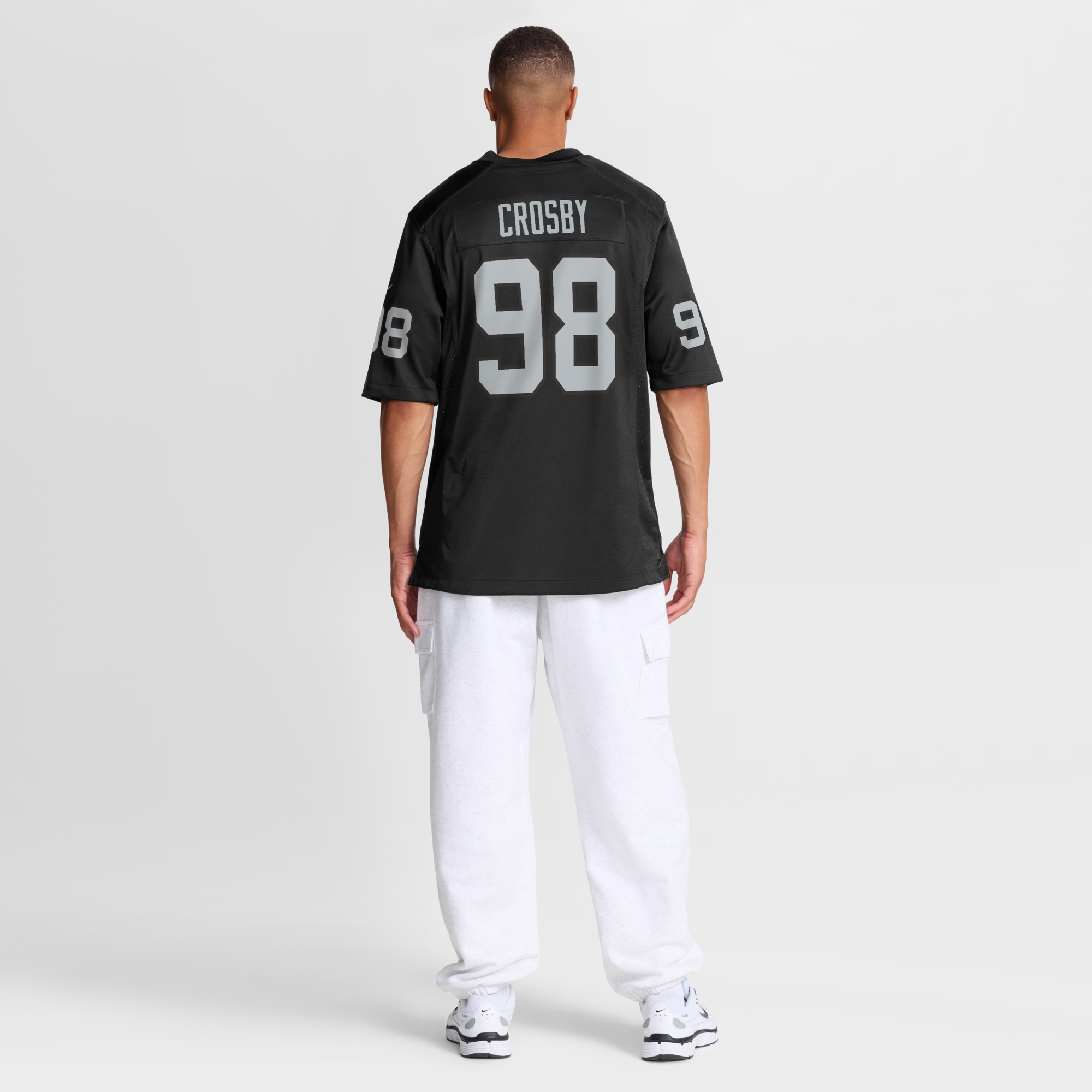 Las Vegas Raiders Maxx Crosby Nike Black Game Jersey