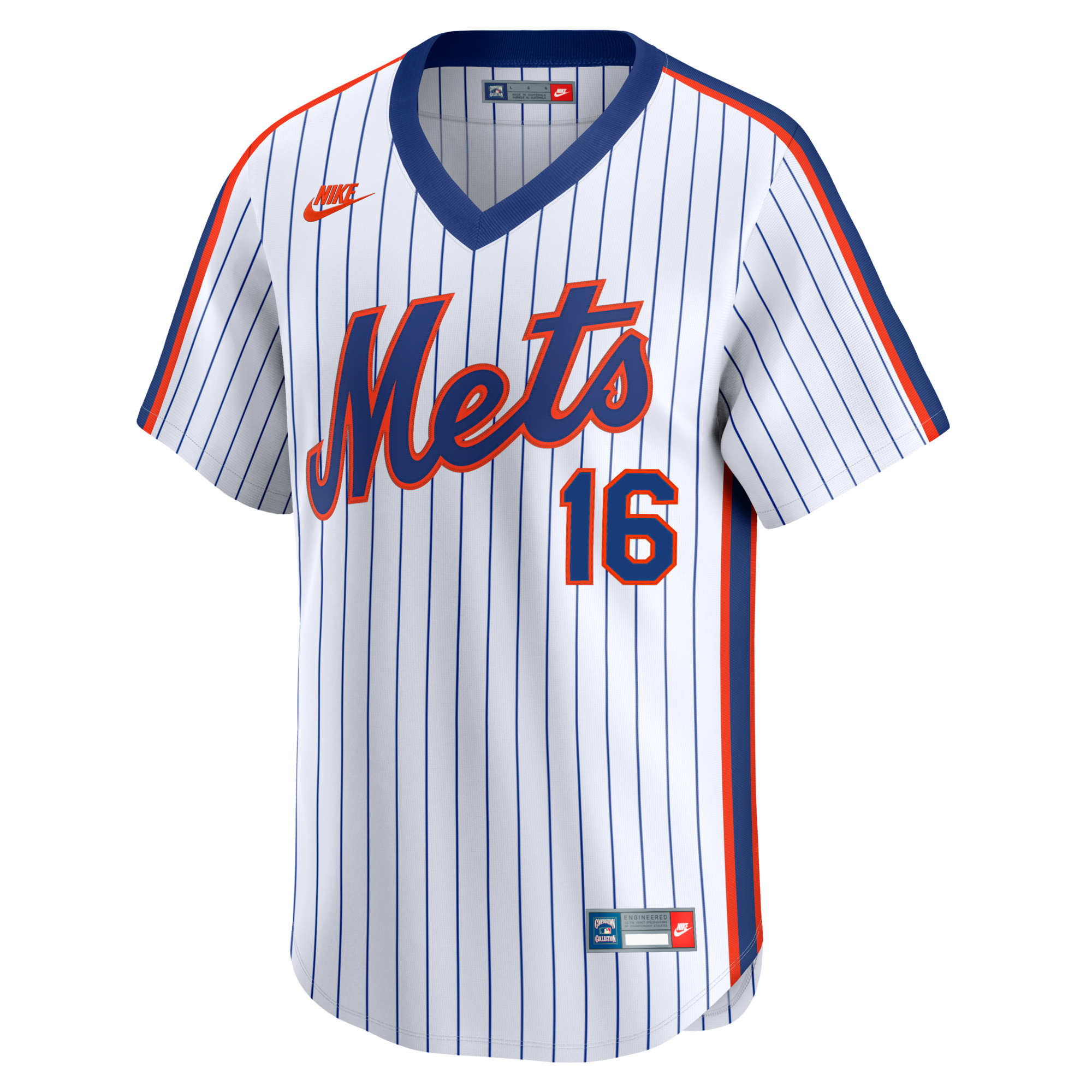 New York Mets Dwight Gooden Nike White Cooperstown Collection Limited Jersey