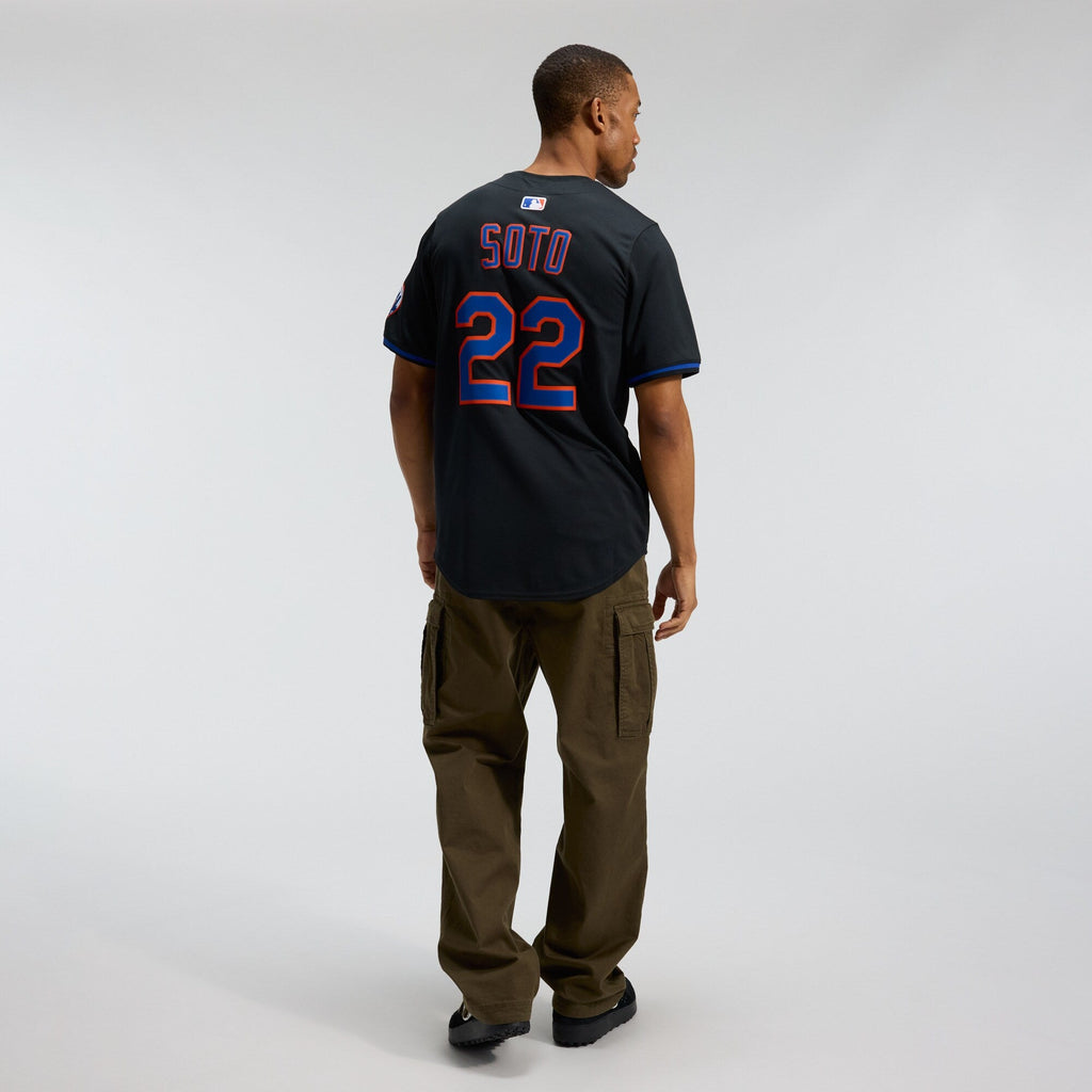 New York Mets Juan Soto Nike Black Alternate Limited Jersey