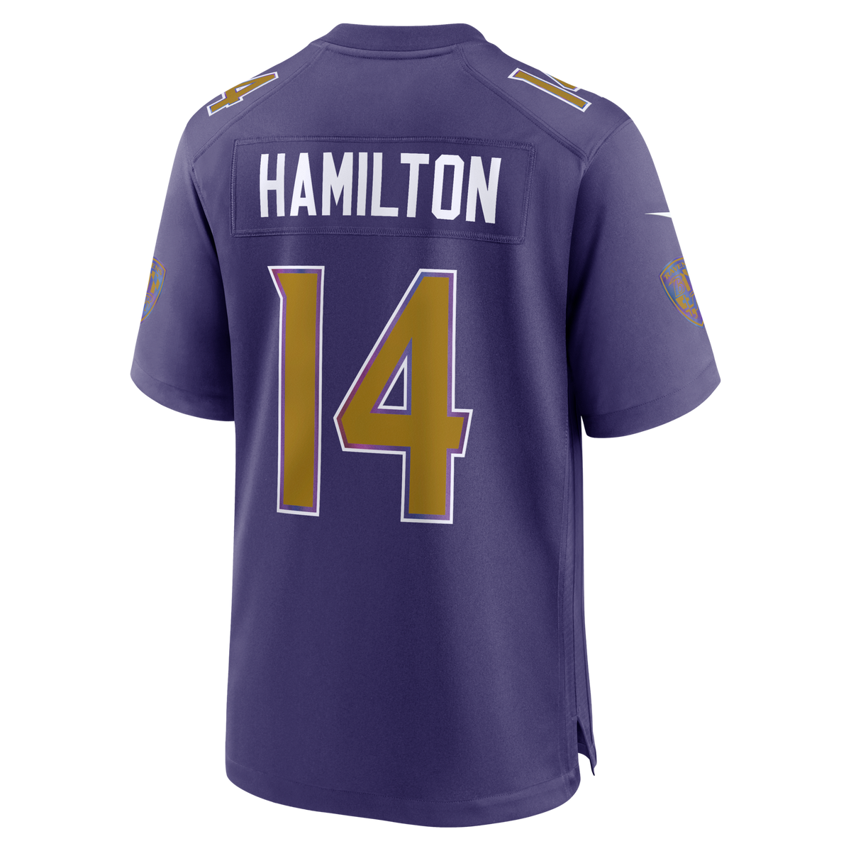 Baltimore Ravens Kyle Hamilton Nike Purple Alternate Game Jersey