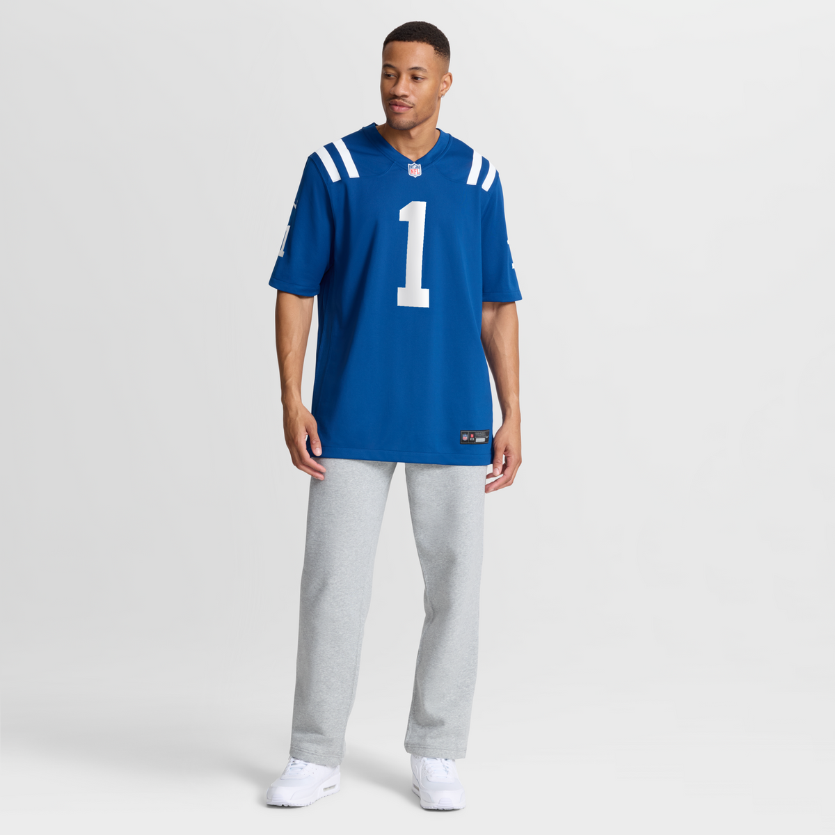Indianapolis Colts Ahmad Sauce Gardner Nike Royal Team Game Jersey