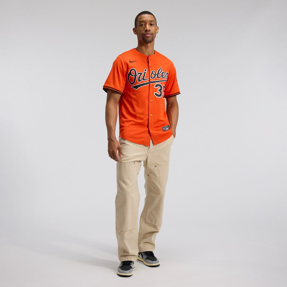 Baltimore Orioles Adley Rutschman Nike Orange 2nd Alternate Limited Player Jersey