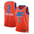 Oklahoma City Thunder Jordan Statement Edition Swingman Jersey - Orange - Shai Gilgeous-Alexander