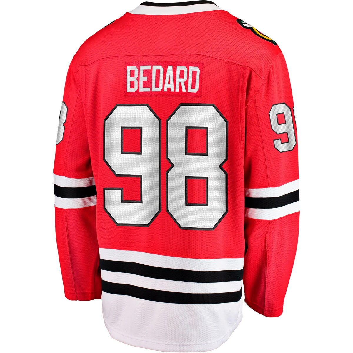 Chicago Blackhawks Connor Bedard Fanatics Red Home Breakaway Player Jersey