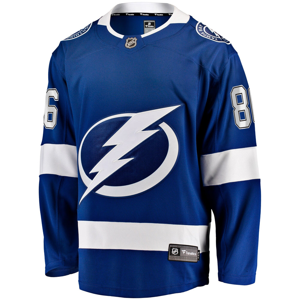 Tampa Bay Lightning Nikita Kucherov Fanatics Blue Home Breakaway Jersey
