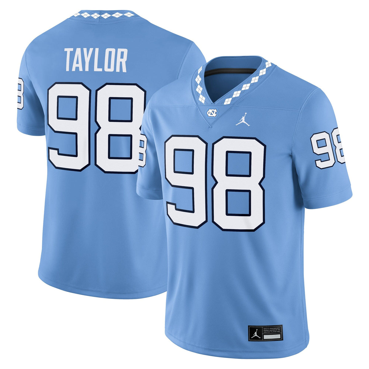 Jordan Brand Lawrence Taylor Carolina Blue North Carolina Tar Heels Alumni Home Game Jersey