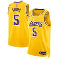 Los Angeles Lakers Nike Icon Edition Swingman Jersey - Gold - Quentin Grimes